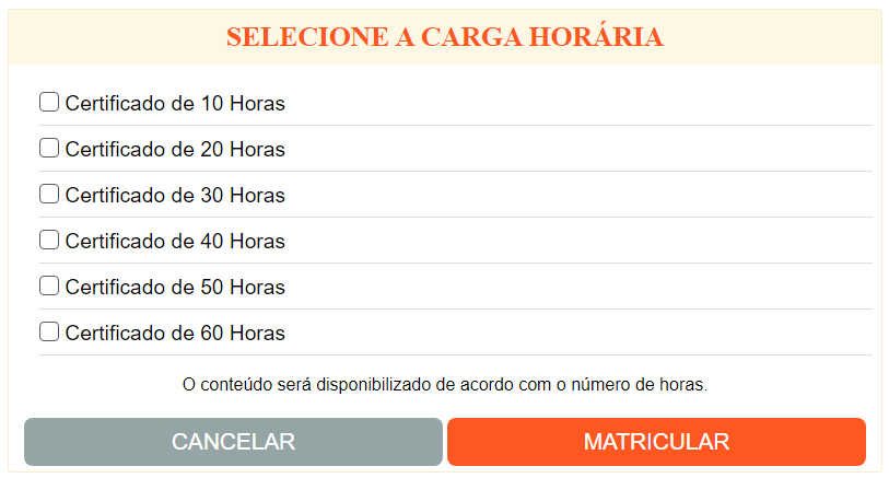 Cursos de NR